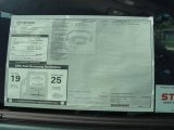 2011 Toyota Tacoma Regular Cab Window Sticker