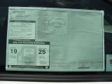 2011 Toyota Tacoma Access Cab Window Sticker