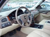 2009 Chevrolet Silverado 1500 LTZ Crew Cab 4x4 Light Cashmere Interior