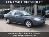 2010 Cyber Gray Metallic Chevrolet Impala LT #47445133