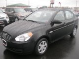 2007 Ebony Black Hyundai Accent GLS Sedan #47445697