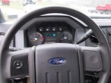 2011 Ford F550 Super Duty XL Regular Cab 4x4 Stake Truck Steering Wheel