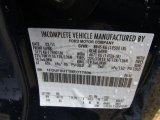 2011 F550 Super Duty Color Code for Dark Blue Pearl Metallic - Color Code: DX