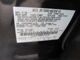 2008 Taurus Color Code for Alloy Grey Metallic - Color Code: G5