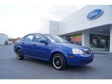 2006 Cobalt Blue Metallic Suzuki Forenza Sedan #47445156