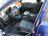 2006 Mazda MAZDA3 i Sedan Black Interior
