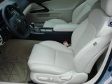 2010 Lexus IS 250C Convertible Ecru Beige Interior