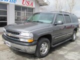 2002 Medium Charcoal Gray Metallic Chevrolet Suburban 1500 LT 4x4 #47445743