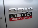 2007 Dodge Ram 3500 SLT Quad Cab Dually Marks and Logos