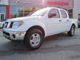 2008 Avalanche White Nissan Frontier SE Crew Cab #47445309