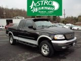 2002 Black Ford F150 XLT SuperCab 4x4 #47445766