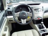 2010 Subaru Legacy 2.5 GT Premium Sedan Dashboard
