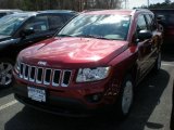 2011 Deep Cherry Red Crystal Pearl Jeep Compass 2.4 Latitude 4x4 #47498764