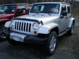 2011 Bright Silver Metallic Jeep Wrangler Unlimited Sahara 4x4 #47498770