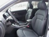 2011 Kia Sportage SX AWD Black Interior