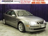 2005 Steel Gray Metallic Saab 9-3 Aero Sport Sedan #47499011