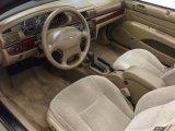 2001 Chrysler Sebring LX Convertible Sandstone Interior