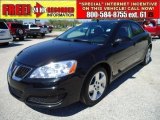 2010 Carbon Black Metallic Pontiac G6 Sedan #47499216