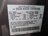 2002 Mazda Tribute LX V6 4WD Info Tag