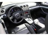 2008 Audi A4 2.0T quattro Cabriolet Black Interior