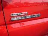 2004 GMC Sierra 3500 SLT Crew Cab 4x4 Dually Marks and Logos