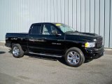 2005 Black Dodge Ram 1500 Laramie Quad Cab 4x4 #4738841