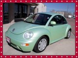 Green Metallic Volkswagen New Beetle in 1999