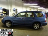 2007 Newport Blue Pearl Subaru Forester 2.5 X #47538985