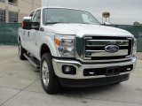 2011 Oxford White Ford F250 Super Duty XLT Crew Cab 4x4 #47539270