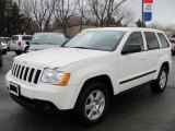 2008 Stone White Jeep Grand Cherokee Laredo 4x4 #47539619