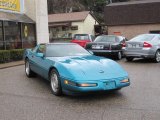 1993 Bright Aqua Metallic Chevrolet Corvette Coupe #47539460