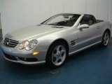 2004 Brilliant Silver Metallic Mercedes-Benz SL 500 Roadster #4747808