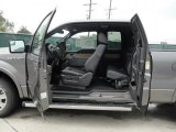 2011 Ford F150 Lariat SuperCab Black Interior