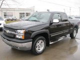 2004 Black Chevrolet Silverado 1500 Z71 Extended Cab 4x4 #47539633