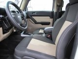 2010 Hummer H3 T Light Cashmere Interior