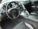 2007 Pontiac Solstice Roadster Ebony Interior