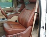 2011 Ford F350 Super Duty King Ranch Crew Cab 4x4 Dually Adobe Interior