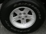 2004 Jeep Wrangler Sahara 4x4 Wheel