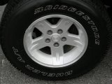 2004 Jeep Wrangler Sahara 4x4 Wheel
