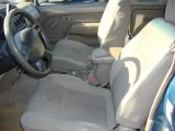 2001 Nissan Frontier XE King Cab Gray Interior