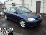 2001 Eternal Blue Pearl Honda Civic EX Coupe #47584063