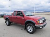 2001 Toyota Tacoma Xtracab 4x4 Front 3/4 View