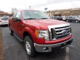 2011 Red Candy Metallic Ford F150 XLT SuperCab 4x4 #47584253