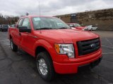 2011 Race Red Ford F150 STX SuperCab 4x4 #47584254