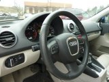 2009 Audi A3 2.0T Steering Wheel