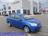 2008 Bright Blue Metallic Chevrolet Aveo LS Sedan #47584110