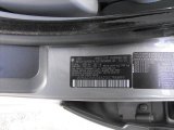 2002 BMW 5 Series 540i Sedan Info Tag