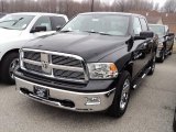 2011 Brilliant Black Crystal Pearl Dodge Ram 1500 Big Horn Crew Cab 4x4 #47584686