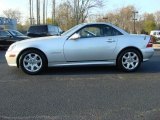 Brilliant Silver Metallic Mercedes-Benz SLK in 2001