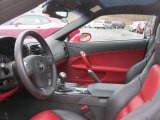 2010 Chevrolet Corvette Grand Sport Coupe Red Interior